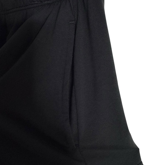 Tommy John Second Skin Lounge PJ Shorts with Pockets and Lace Trim Black Size L - Picture 5 of 10